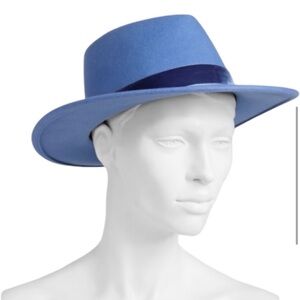 NWT Eugenia Kim Fedora Hat in French blue (Medium)